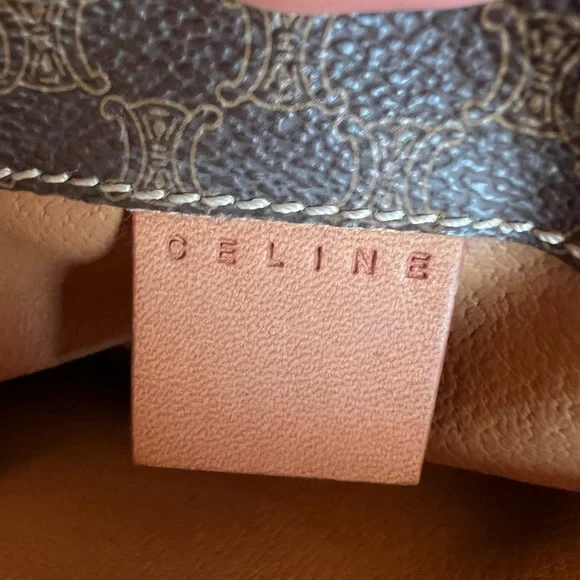 CELINE Vintage Macadam Crossbody Bag - Picture 14 of 15
